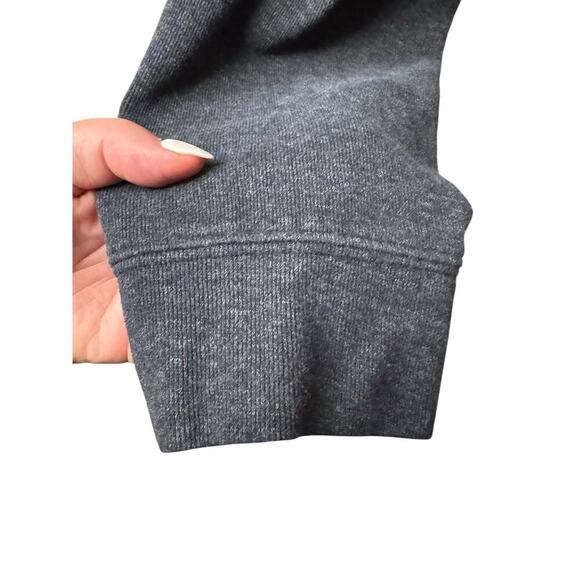 Ralph Lauren Quarter Zip Pullover Sweater Men’s 2XL Charcoal Grey Estate Rib - Picture 4 of 7